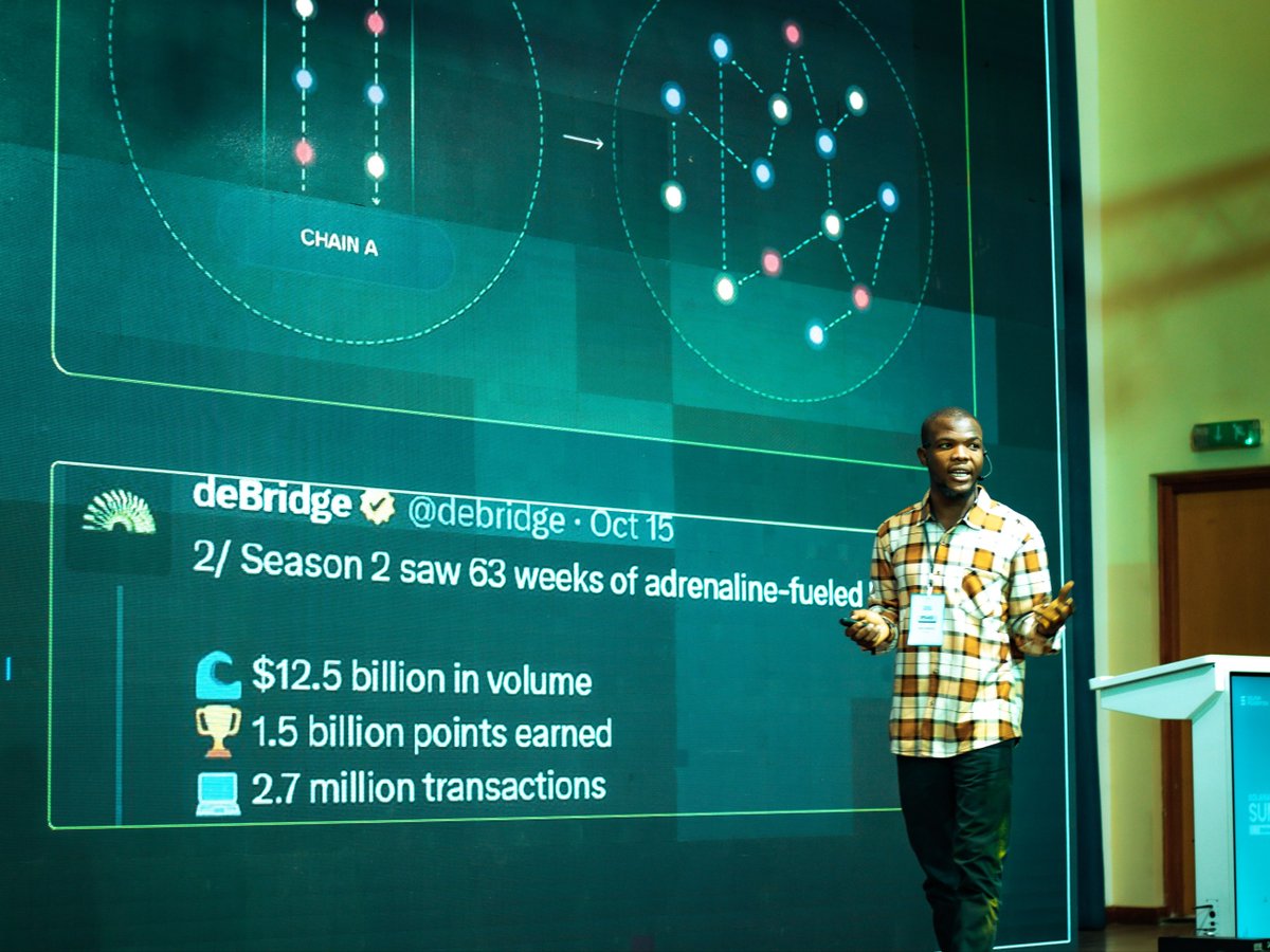 Solana Summit Africa 上关于区块链挑战的小组讨论，Mukhtar Muhammad 参与其中