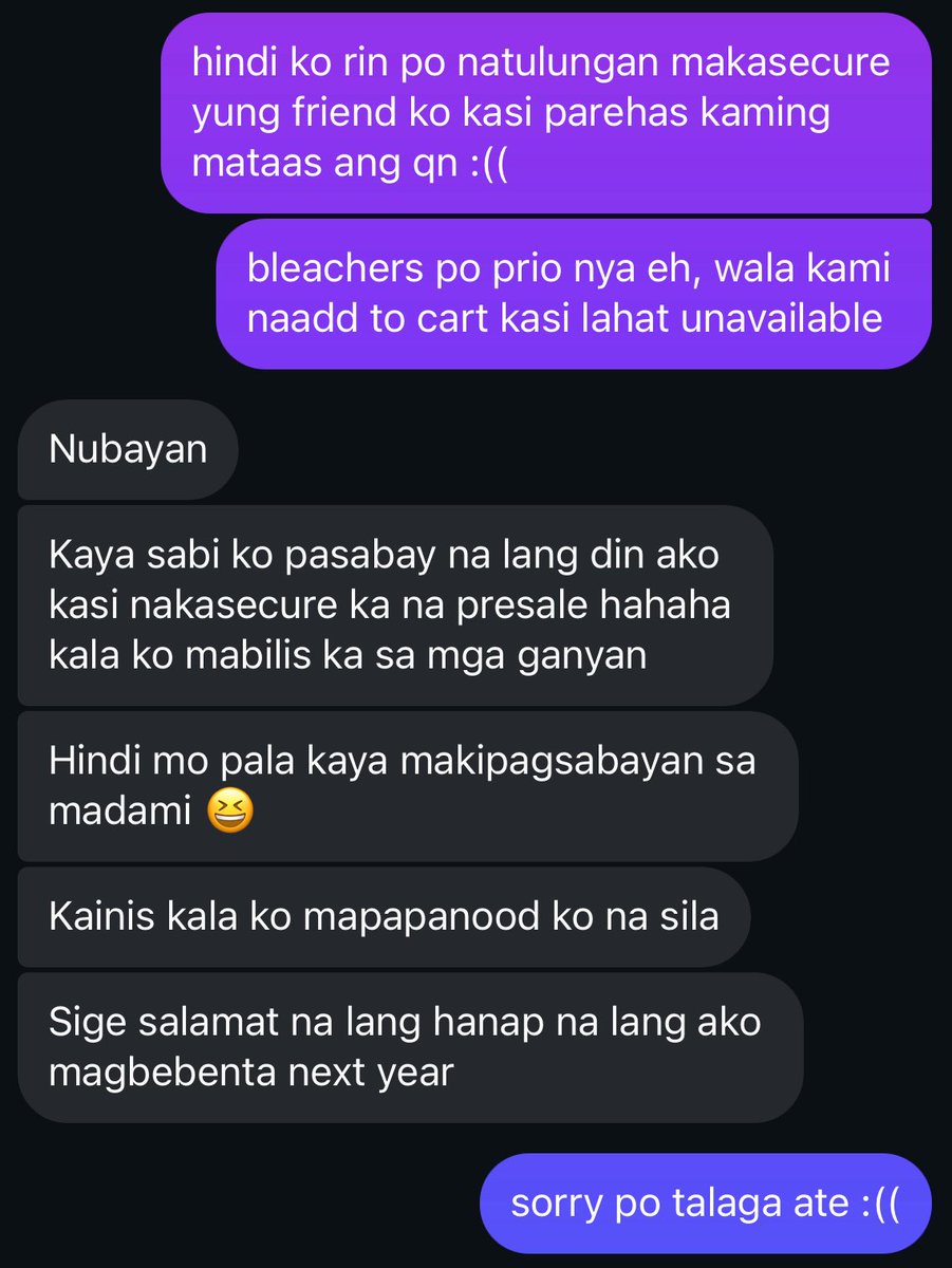 jjongideul's tweet image. hii, gentle reminder to everyone na lang din siguro to be kind especially kapag nagpapadamay ng ticket (nalaman n’ya na ipipila ko yung friend ko this gensale). mukhang una at huling padamay ko na ‘to ah hahaha parang ang laki pa tuloy ng kasalanan ko 🥹