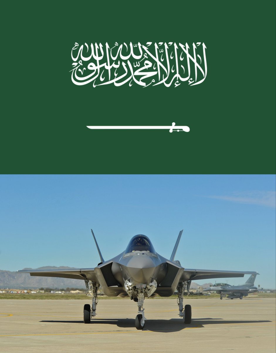 G_7_0_7's tweet photo. #ثريد 

مقاتلة F-35 Lightning II الشبحية "بتفاصيل"

بعد مواقفه على بيع مقاتلات F-35 لصالح القوات الجوية الملكية #السعودية فمبروك مقدما على هذه المقاتلة العظيمة🇸🇦💚
أما الان خلونا نبدأ بثريد 

- مواضيع الثريد راح تكون:
• الفصل الأول/ ماهي F-35 ونسخها؟
• الفصل الثاني/ المحرك والأداء 
• الفصل الثالث/ الأنظمة الإلكترونية 
• الفصل الرابع/ التسليح 
• الفص�� الخامس/ نقاط التعليق