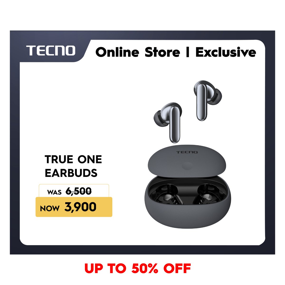 TECNOMobile254's tweet image. Turn up your vibe without breaking the bank!

Get TRUE ONE Earbuds for KES 3,900 amazing sound, amazing deal.
Up to 50% OFF on select items.
Tap the link before the offer is gone!

wap.tspot.tecno.com/webApp/BlackFr…

#TecnoBuds4 #AIoT #TECNOAIoT #TECNOAI #tecnoxafcon2025 #TecnoKenya