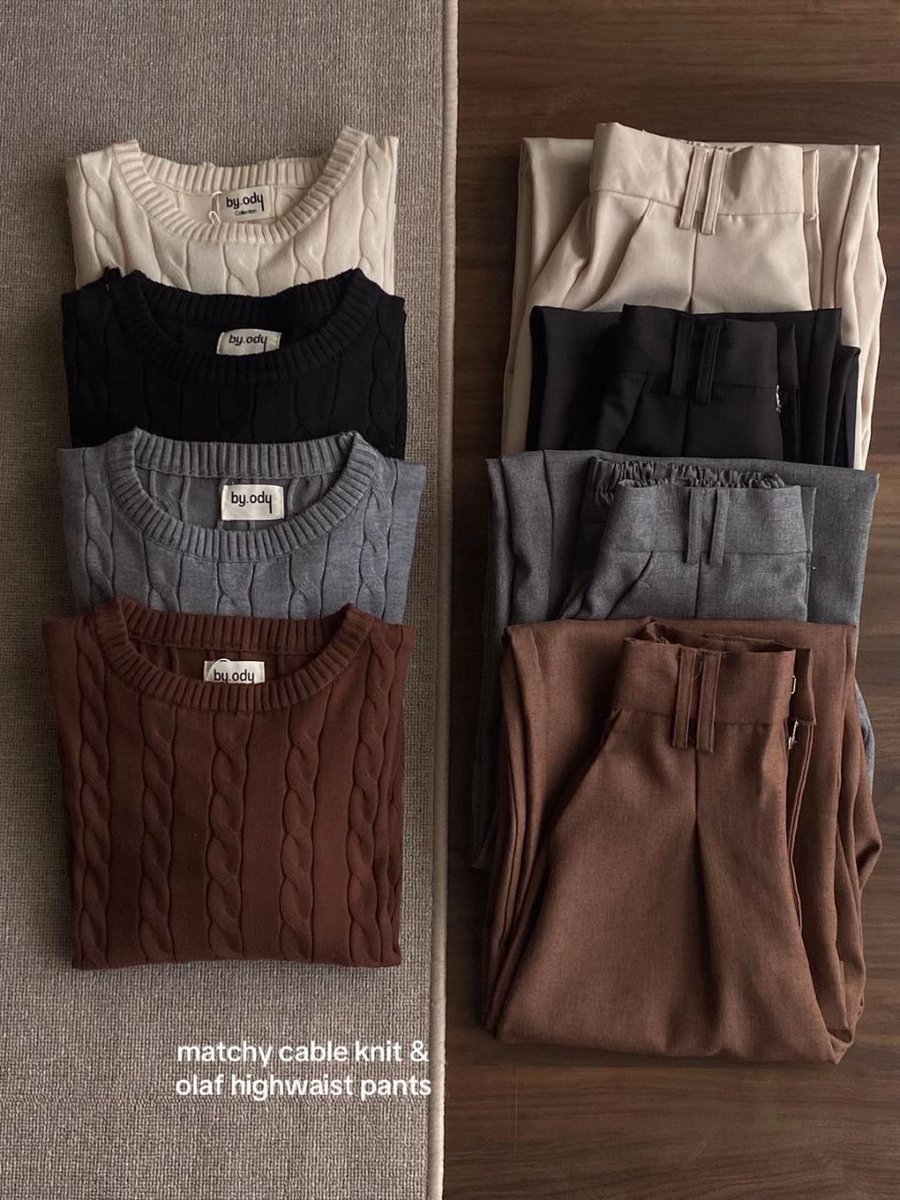 iyasudadeh_'s tweet image. basic wardrobe from local brand:
