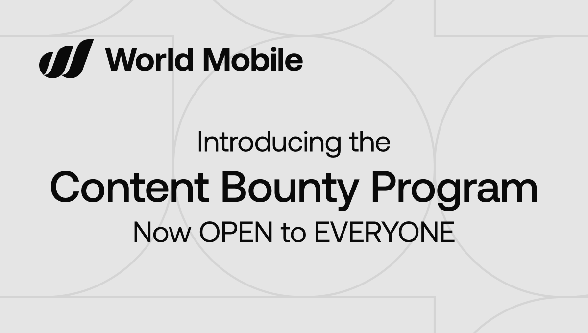 Introducing the new monthly Content Bounty Program, now open to everyone.

We are excited to launch a refreshed Content Bounty Program that rewards high quality content from any community member, not just ambassadors. 

Every month there is a total reward pool of $1,000 available