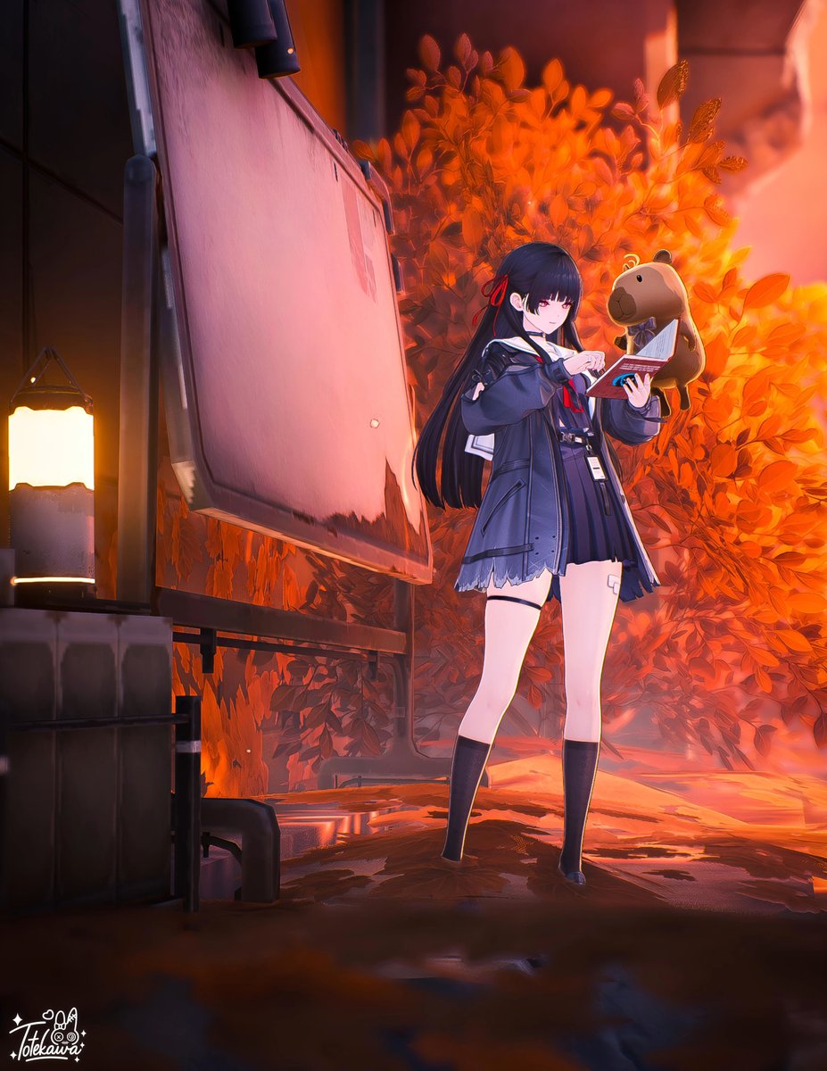 二人の授業 #鳴潮 #鳴潮写真部 #WutheringWaves Chisa / 千咲 × ナミポン