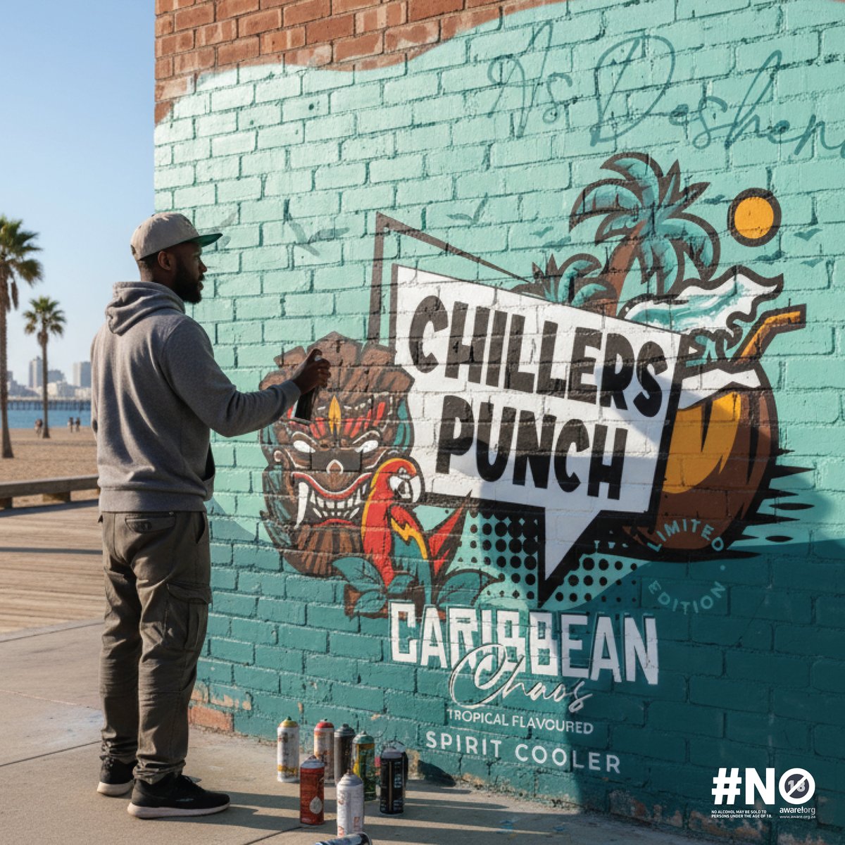 ChillersPunch's tweet image. Step into festive mode with correct energy, by getting yourself the latest Chillers Punch limited edition! 

#CaribbeanChaos #LimitedEdition #ChillersPunch