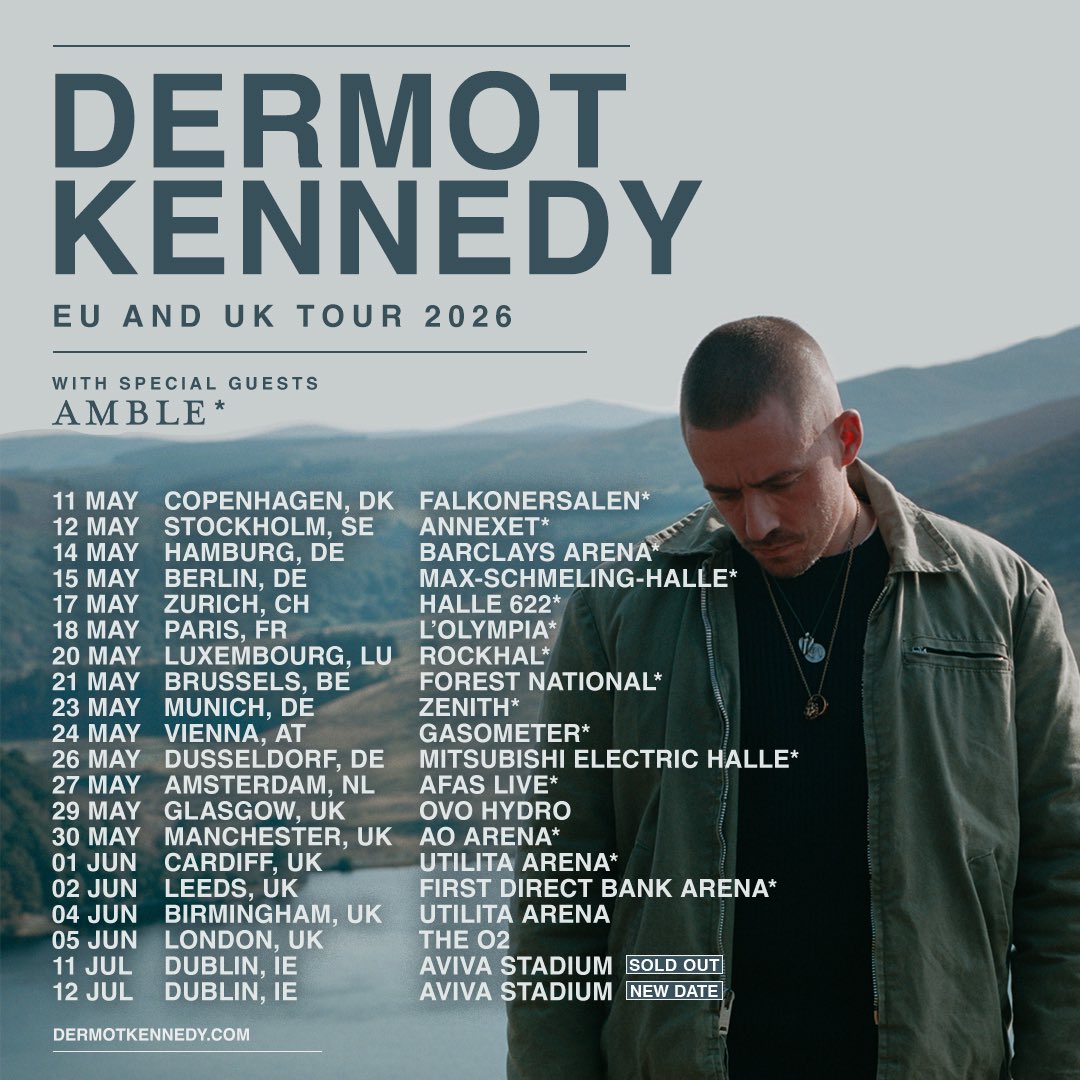 Dermot Kennedy tweet media