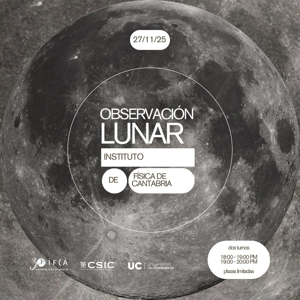 IFCA_CSIC_UC's tweet image. ¡Aúntate! Plazas limitadas bit.ly/4i5AGoQ