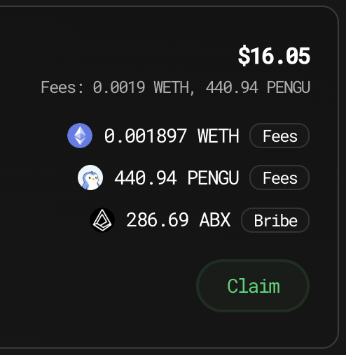 TeaBagzfr's tweet photo. Free $Pengu is always a win.

TY @aborean for saving helping me build my Abstract bags! https://t.co/G90dXtJgjW