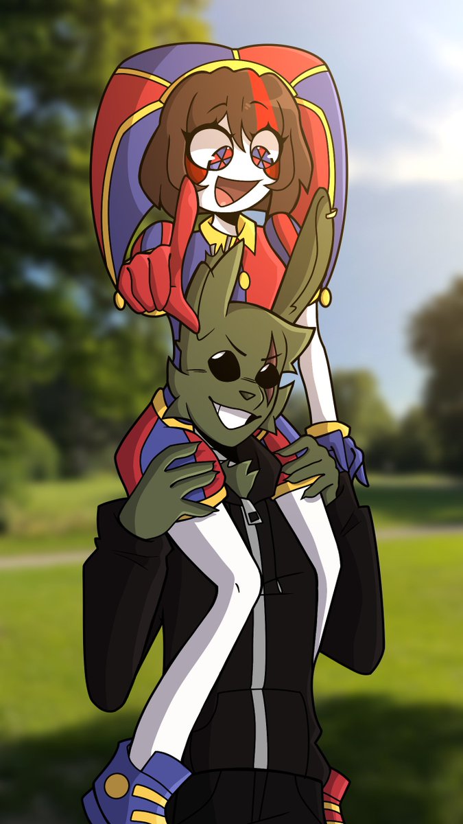 BallisticSpring's tweet image. Ain&apos;t a bond stronger than a Pom and her Trap
(art by @vivienne_posada)