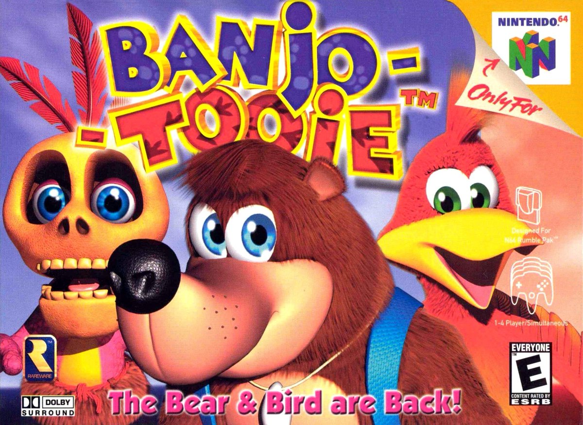 Banjo-Tooie released 25 years ago today on N64!