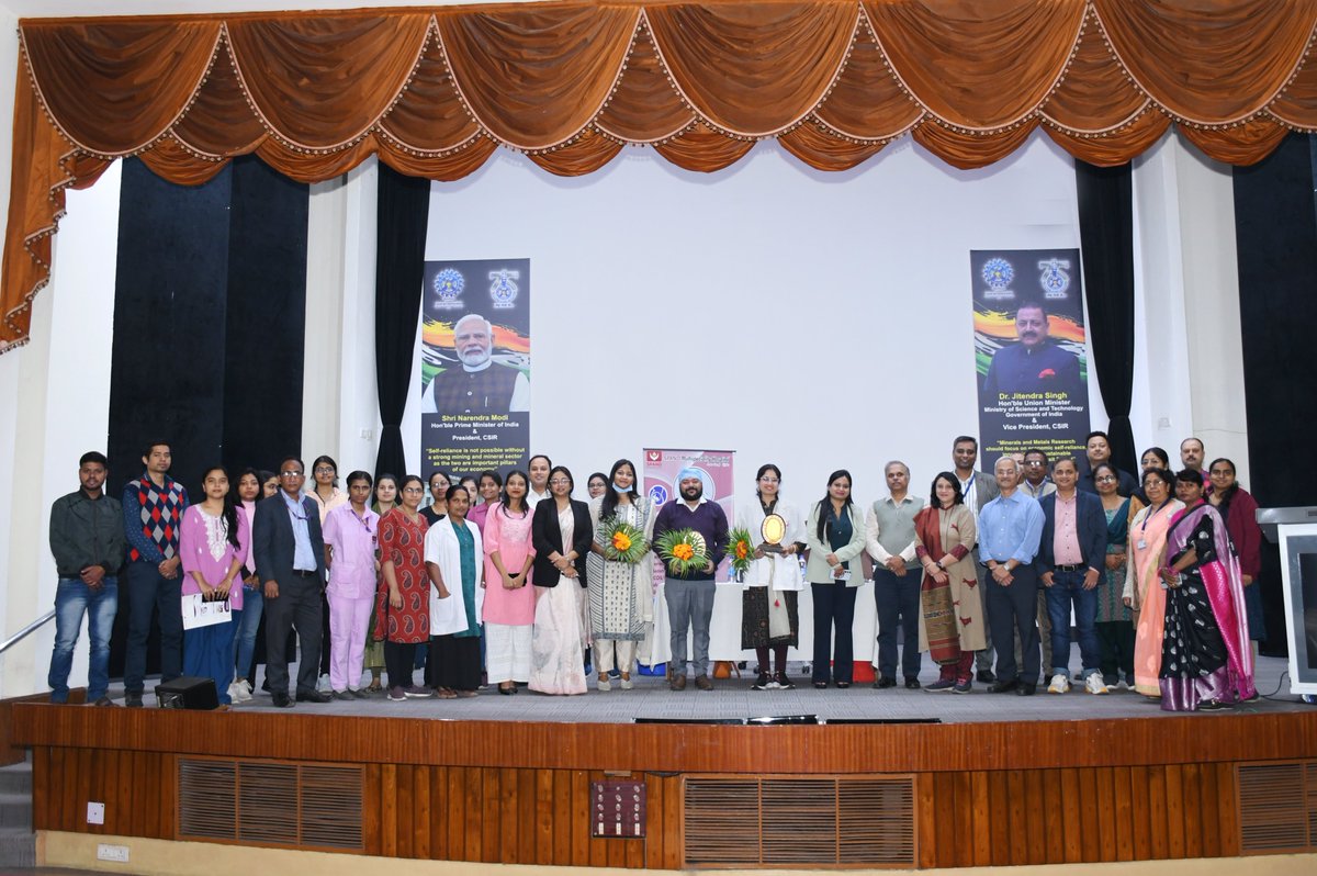 CSIR_NML's tweet image. CSIR–NML Organizes Women&apos;s Health Camp Under the vision of “Swasth Nari, Sashakt Parivar” under the vision and guidance Dr. S. Ghosh Chowdhury, Director, CSIR–NML. Mrs. S. Ghosh Chowdhury, wife of Director,  inaugurated the programme. 
@CSIR_IND  @DrJitendraSingh  @DrNKalaiselvi