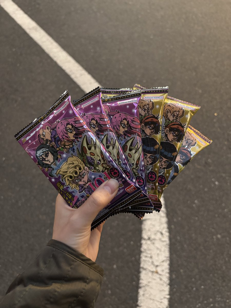 im_ChihiroAsahi's tweet image. とうおるるるるるるるん🐸

#ジョジョ #ウエハース