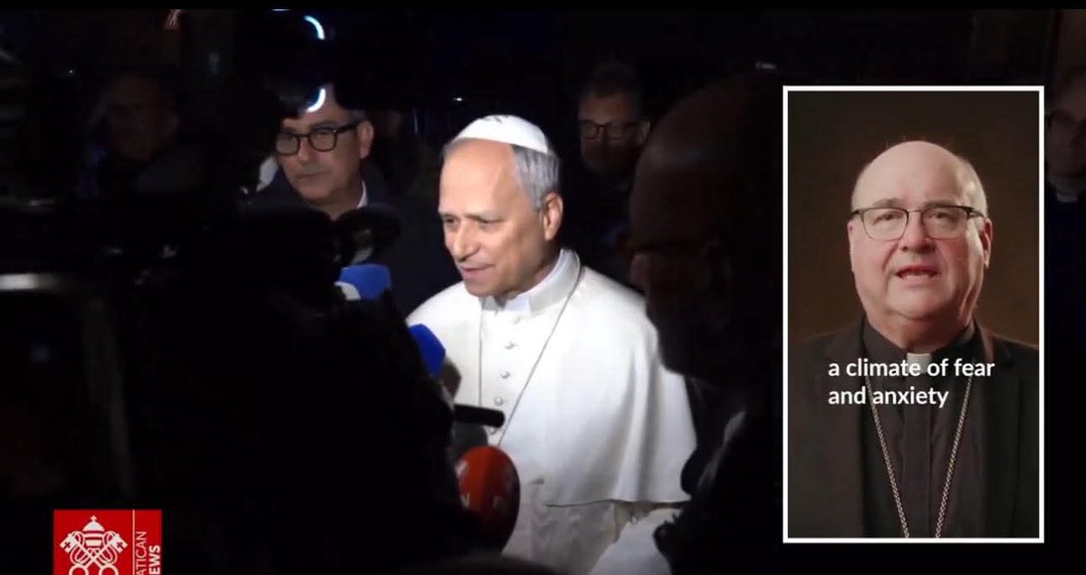 rudolfhenryk5's tweet image. 🚨 Pope Leo XIV just delivered a major clarification on immigration that cuts straight through the open-borders narrative.
When asked about U.S. bishops criticizing deportations, he emphasized the importance of treating people with dignity and humanity — but then made it…