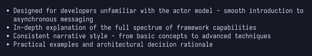 halturin's tweet image. A major documentation overhaul! 
devel.docs.ergo.services
(status: 90% complete). Feedback is highly appreciated!