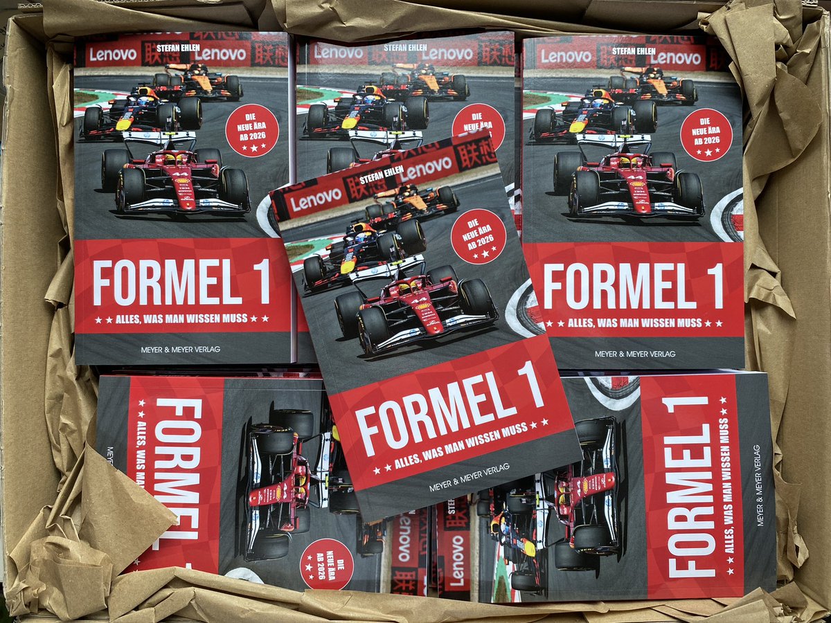 Na, wer hat es schon? 😇

Wer noch „ohne“ ist und Interesse hat: grand-prix-geschichten.com 🏁

Könnte auch ein ideales Weihnachtsgeschenk sein. Ich sag‘ ja nur … 🤓

#F1 #Formel1