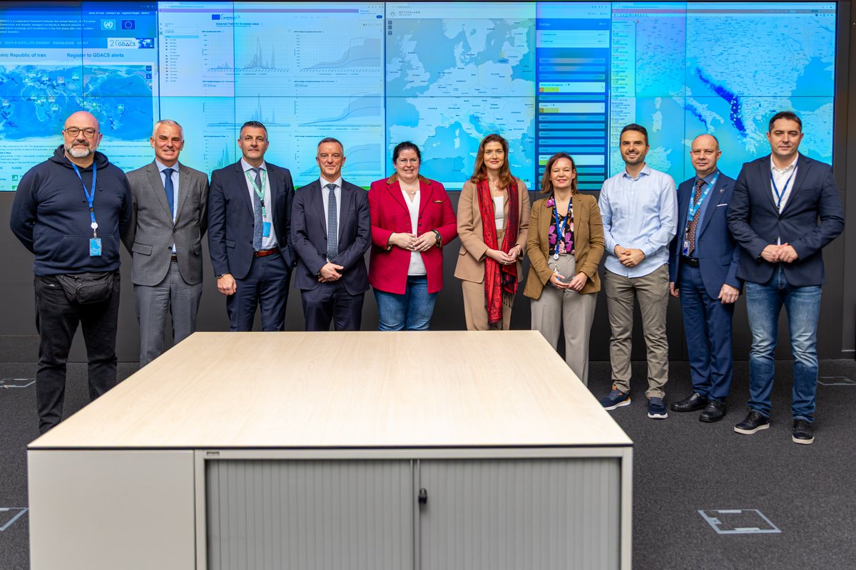 Thank you to Dr <a href="/HansDasEU/">Hans Das</a> and the entire <a href="/eu_echo/">EU Civil Protection & Humanitarian Aid 🇪🇺</a> ERCC team for welcoming our Intergroup for an insightful and constructive visit! 

The ERCC is at the core of Europe’s crisis response — coordinating support, saving lives, and strengthening resilience across the Union 🇪🇺💪
