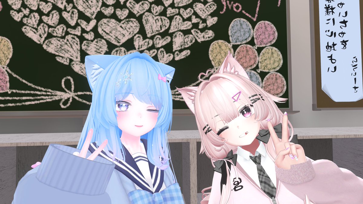 gosai_yo_jo's tweet image. 11/9は #電脳青春文化祭 DAY2の第7インスタンス行ってきた！
MUTADOLLでは、ななちゃんにパフェ食べさせてもらった～！炙りカルビゲームも練習しなきゃ…！
Ravissaではだいすさんやナノノートさんとお話して過ごした！途中人少ない時は二人に挟んでもらえていい体験できたな…！
本営業も行きたい！