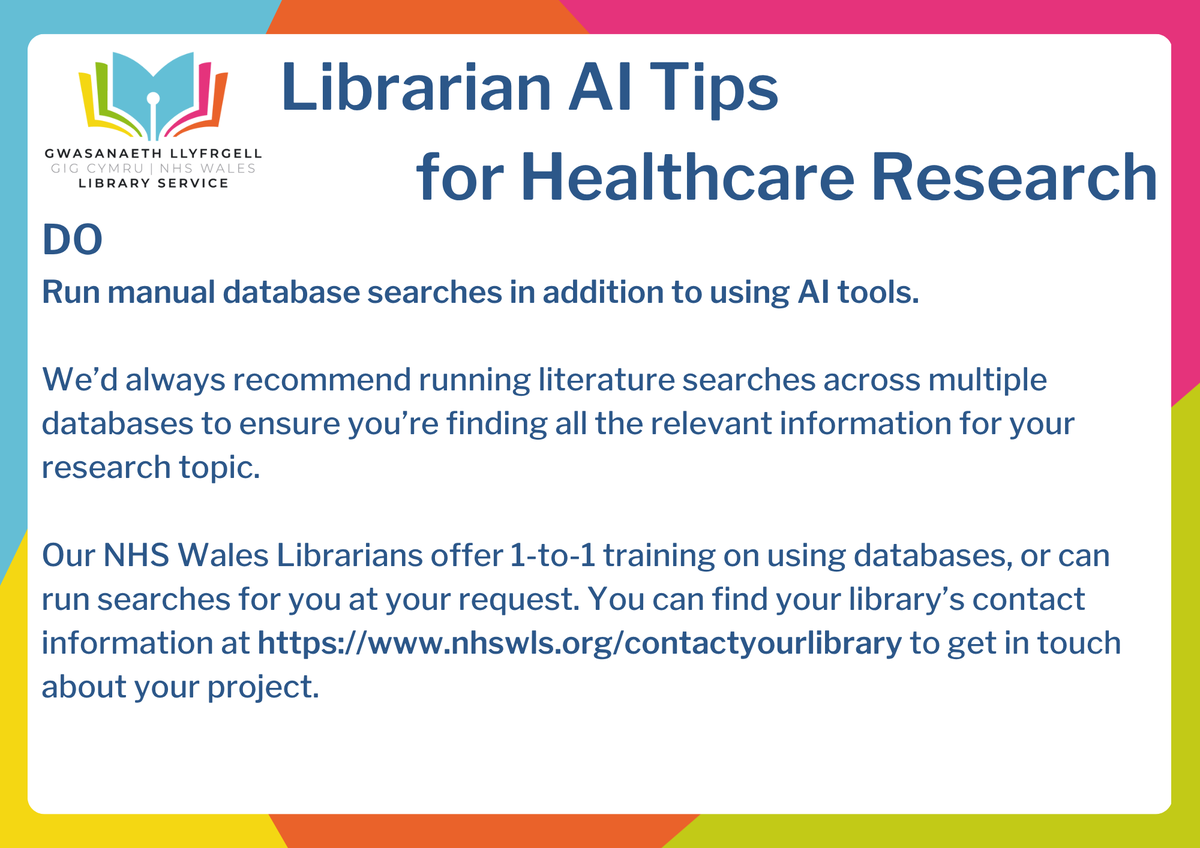 NHS Wales Library Service (NHSWLS) 💙💚 tweet media