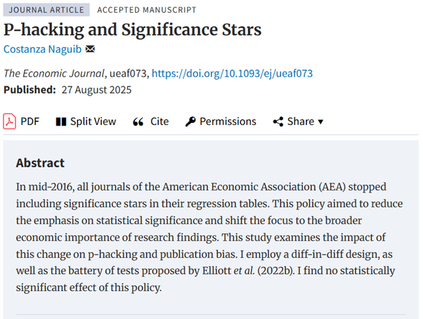 The Economic Journal tweet media