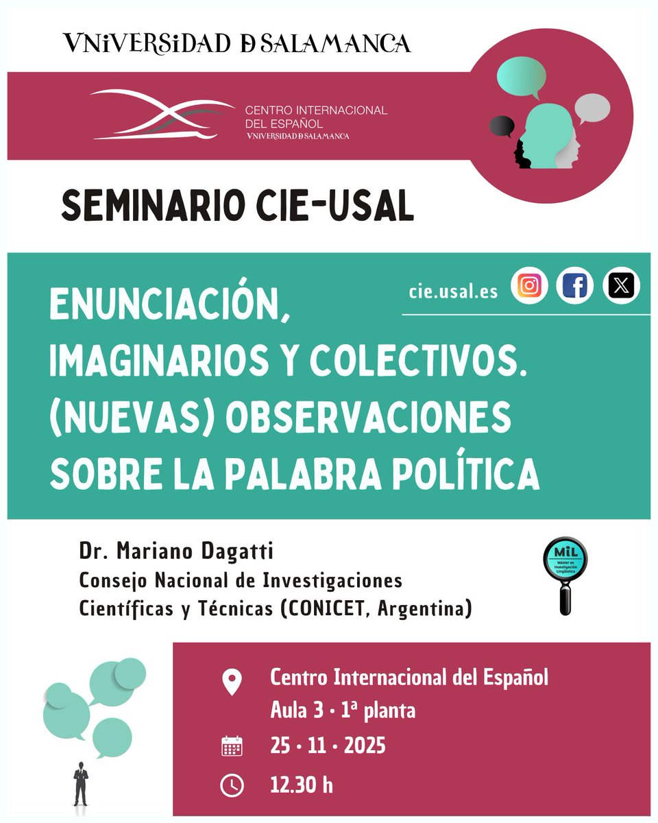 Centro Internacional del Español (CIE-USAL) tweet media