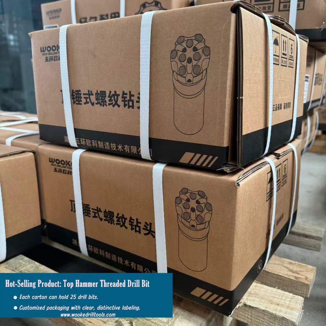 Cyndee4125's tweet image. Top hammer thread bits—-Delivering powerful impact and precise fit for faster, more efficient rock drilling.

wookedrilltools.com

#threadbits #tophammerbits #drillingtools #drillbits #tophammerbits #bitsfactory #threadbitsfactory #wookebits #wookethreadbits