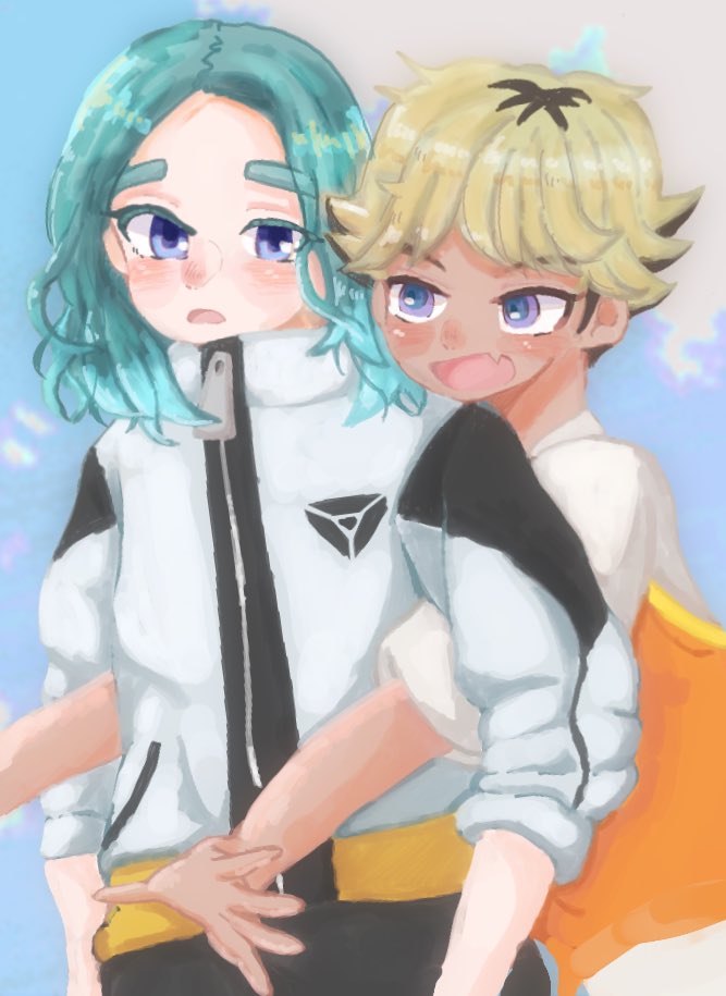 papipapiparade's tweet image. 雲明と空宮に一生萌え萌え