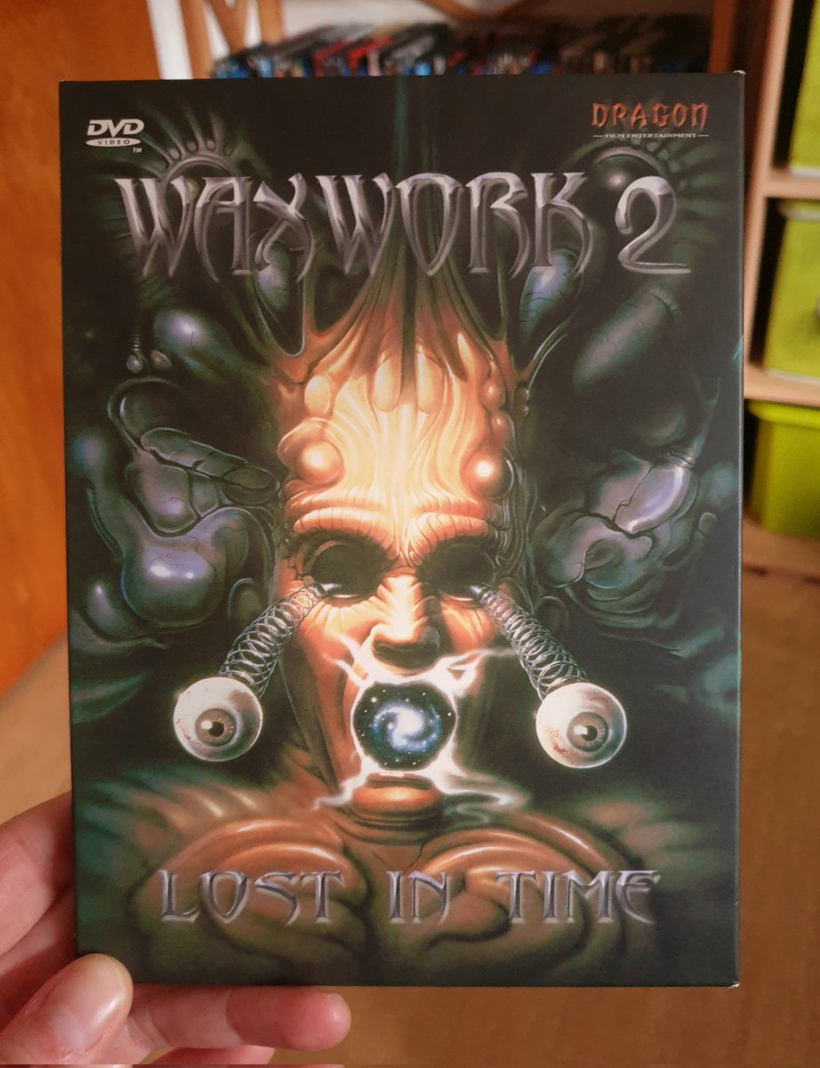 TanjaStrutzl's tweet photo. Two great, fantastic and freaky masterpieces from 1988 &amp; 1992, #Waxwork 1 &amp; 2. https://t.co/m9n6MEEihA