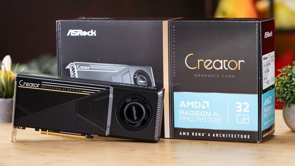 TechEpiphanyYT's tweet image. 🔥AMD Radeon AI Pro R9700 (aka RX 9070 XT 32GB) Review

What are the benefits of 32 GB of memory? 
50 Games Tested

source:  pcgameshardware.de/Radeon-AI-Pro-…