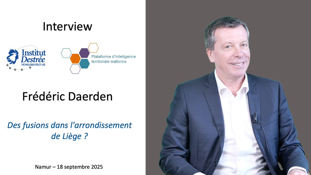 Institut Destrée - The Wallonia Policy Lab tweet media