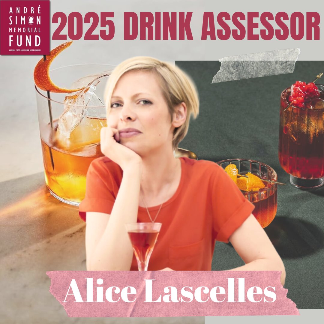 We’re raising a glass to Alice Lascelles, our Drink Assessor for the 2025 André Simon Awards.
Welcome, Alice, we’re so pleased to have you join us this year. 🍸

#AndreSimonAwards #DrinkWriting #AliceLascelles #WineWriting #SpiritsWriting #DrinkBooks #WordsAndWine