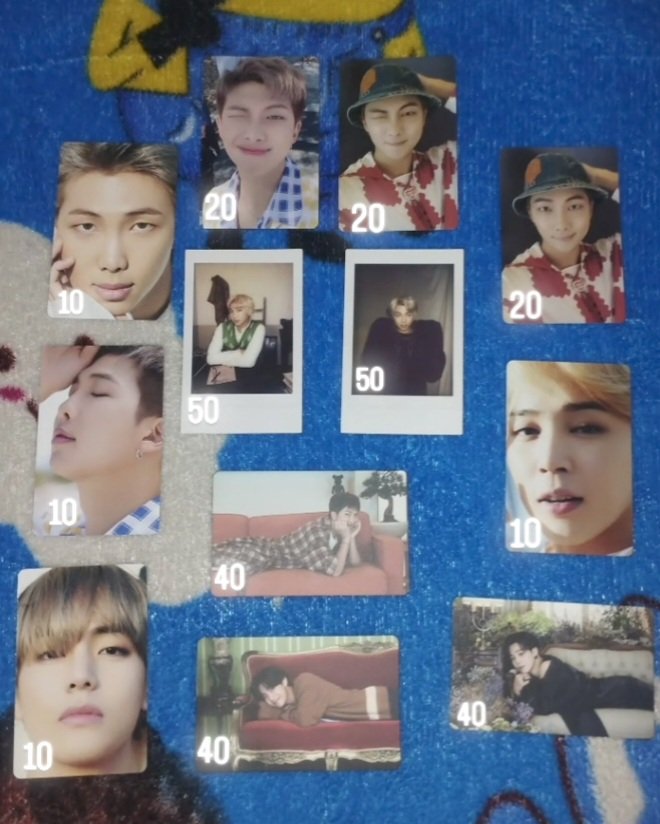 luvseoki2's tweet image. 🧺 . . . WTS LFB ph

    𓂋𓈒 BTS Photocards
    ↝  10 - 300 PESOS

✦ 3K if take all 
✦ can also take sets just tell me
✦ in good condi
✦  can send you proofs
✦ rfs : need for school
✦ mop : gcash
✦ mod : JnT

៸៸ reply / dm if interested