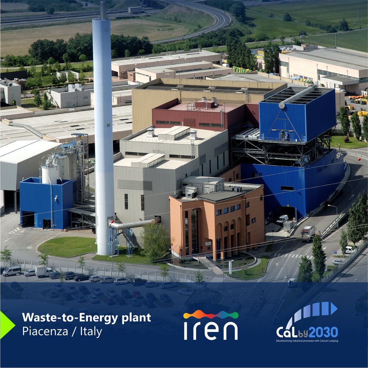 CaLby2030's tweet image. @Gruppo_Iren and other partners have completed concept design for FOAK industrial plant on “Tecnoborgo” #WtE plant (Piacenza, IT). In December the study to assess the integration of CaL system on Tecnoborgo plant and the necessary retrofitting interventions will be kicked off ✅