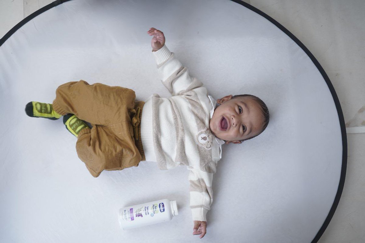 Youngest Frido Baby Socks customer attending his first advertisement audition!