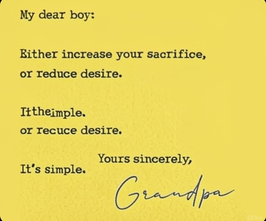 It's simple. 

GM ☀️