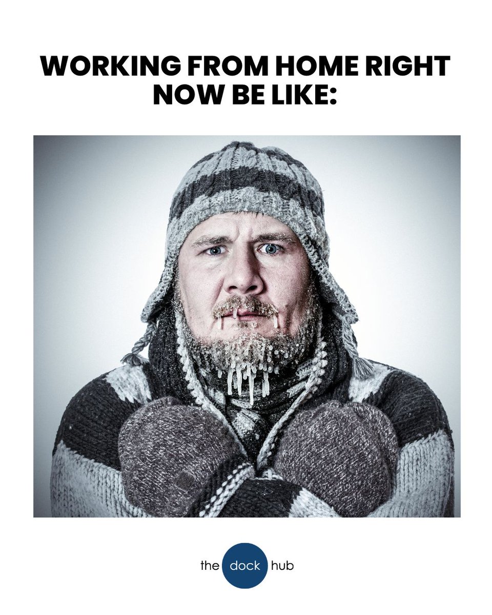 It’s a cold one in Brighton &amp; Hove this morning 🥶
All the more reason to come and work from The Dock Hub! Warm, welcoming and the perfect place to actually get things done.

#DockHubLife #CoworkingHove #WorkLocal #BrightonAndHove #FreelancerLife