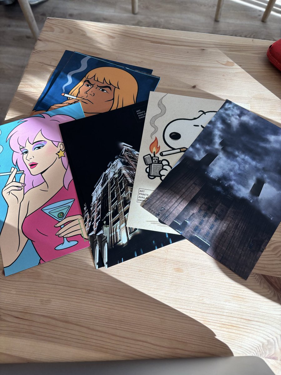 damnsung's tweet image. Big A1 prints of new work available tonight at Studio 18, Stroud.