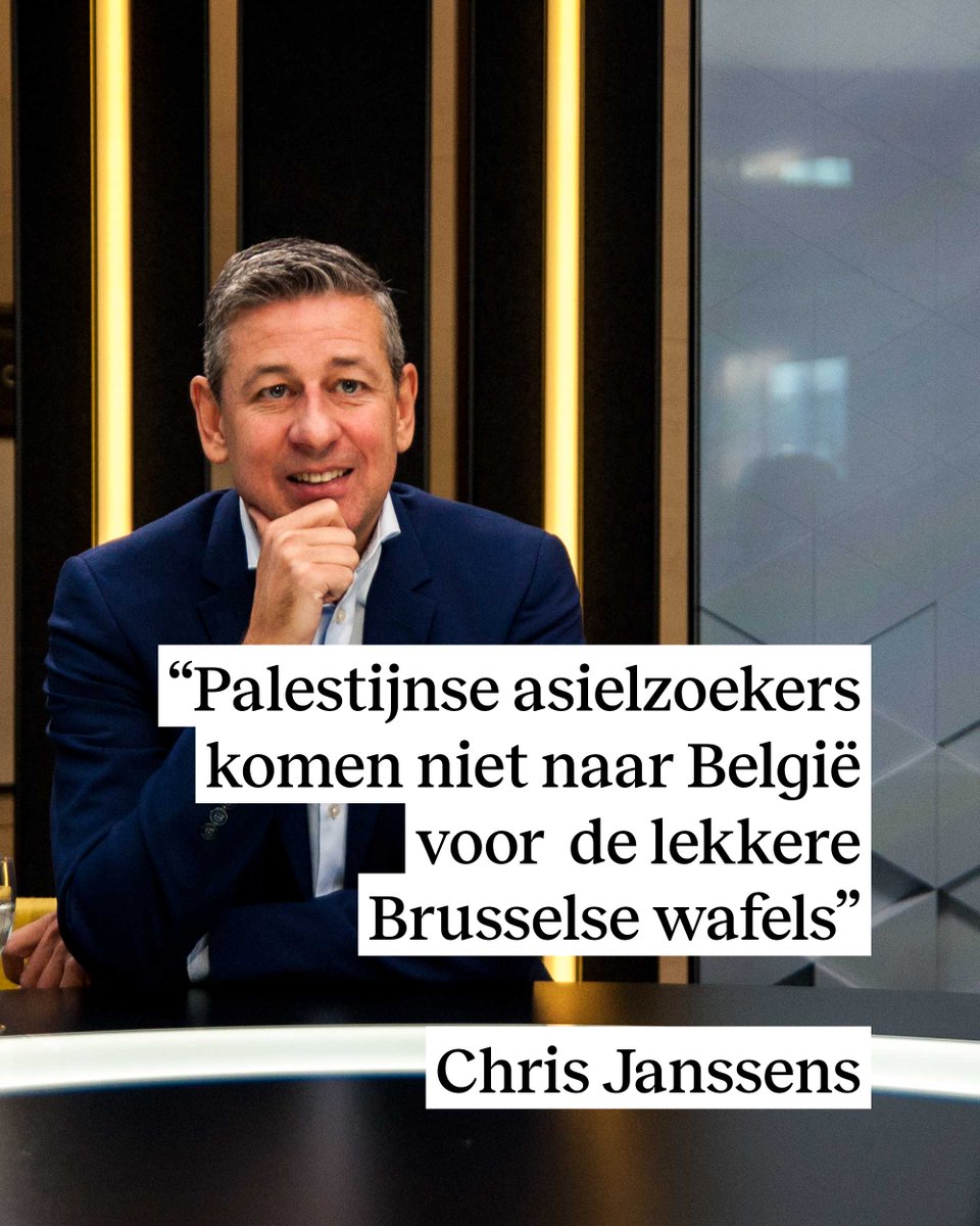 vptvlive's tweet image. Volgens @chrisjanssensVB blijft België veel Palestijnse asielzoekers aantrekken. &quot;Niet voor het weer of de wafels, maar door een te toegankelijke sociale zekerheid.&quot; Vlaams Belang wil daarom een asielstop, strengere gezinshereniging en een hardere aanpak van migratiestromen.