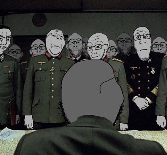 "Mein Führer... Kochetkov... Kochetkov has fallen in love."