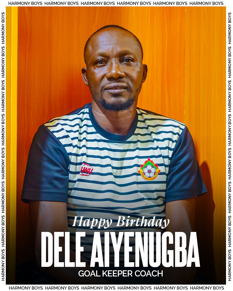 KwaraUnitedFC's tweet image. Happy birthday to our Goalkeeper Coach, Dele Aiyenugba.

Thank you for shaping our safe hands, building confidence in the posts, and raising the standards of our goalkeeping department.

Wishing you long life, prosperity, and continued success on and off the pitch.