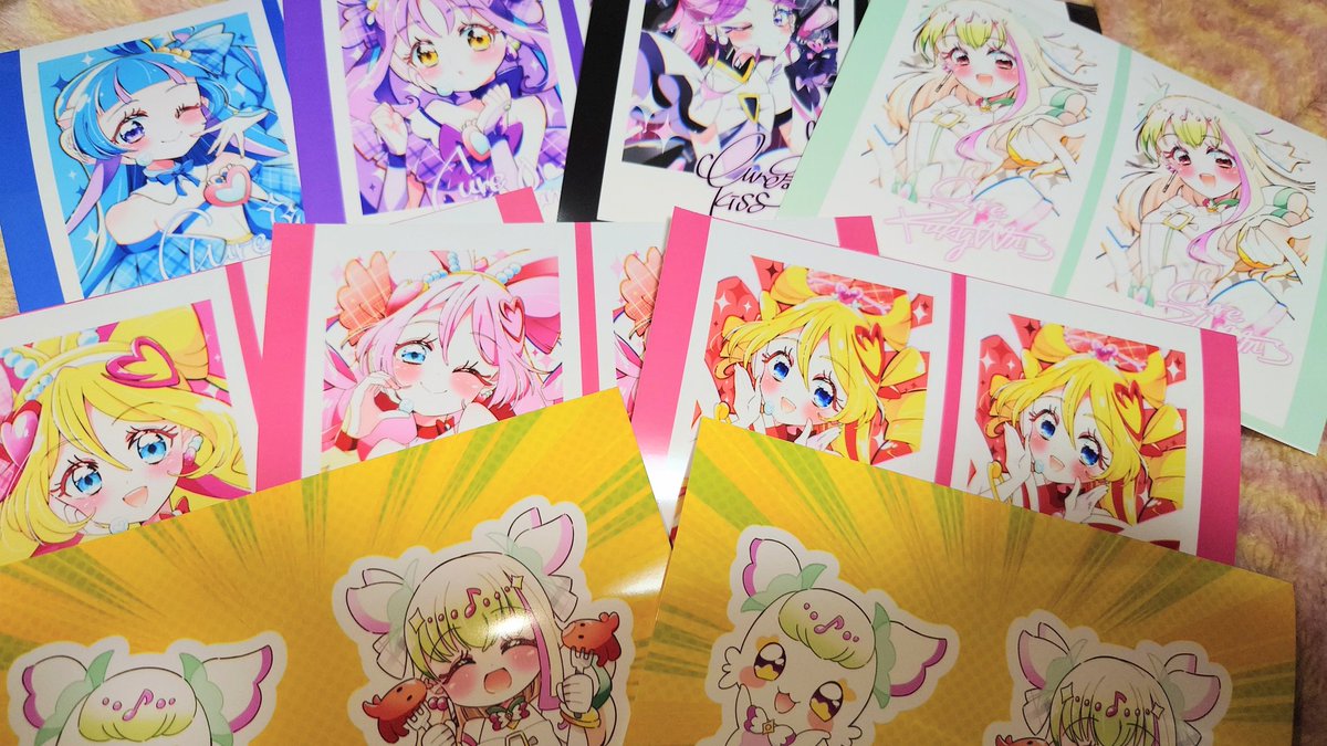 お迎えしました〜！ チェキ風いいね！👍 プリルンズキューンはシール