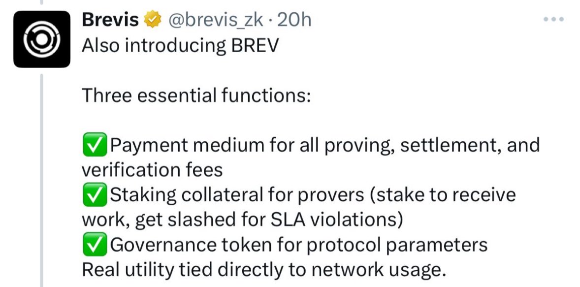 _Kriptopia's tweet image. Ticker İs the $BREV
Brevis Introduces Trustless Data Streams for Real Time Multi Chain Intelligence
Brevis is rolling out trustless data streams designed to deliver real-time insights across multiple chains without sacrificing privacy or reliability. Each stream is built on top…