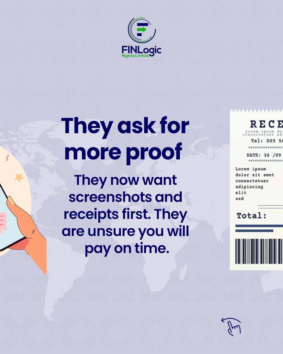 FinlogicHQ's tweet photo. Don't wait till the trust your suppliers have is broken before you fix it. Prioritize the growth of your business by keeping the relationship between your business and your suppliers tight.
#finlogic https://t.co/bpAcwOIk52