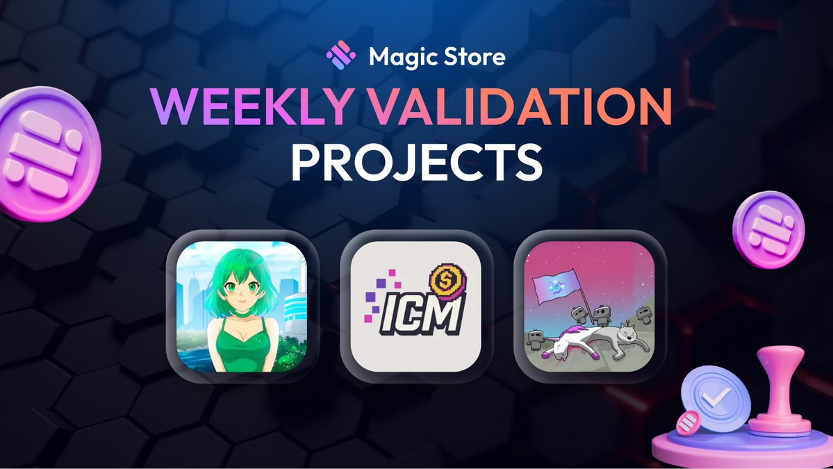 MagicStoreWeb3's tweet image. The community said YES, and magic happened. 🪄🔥

These Web3 projects just got validated + listed on the Magic Store thanks to YOUR votes:

🔹@UtopiaBNB
🔹@icmdotrun
🔹@DSXTrade

Meet them all 👇
buff.ly/TKYftVX