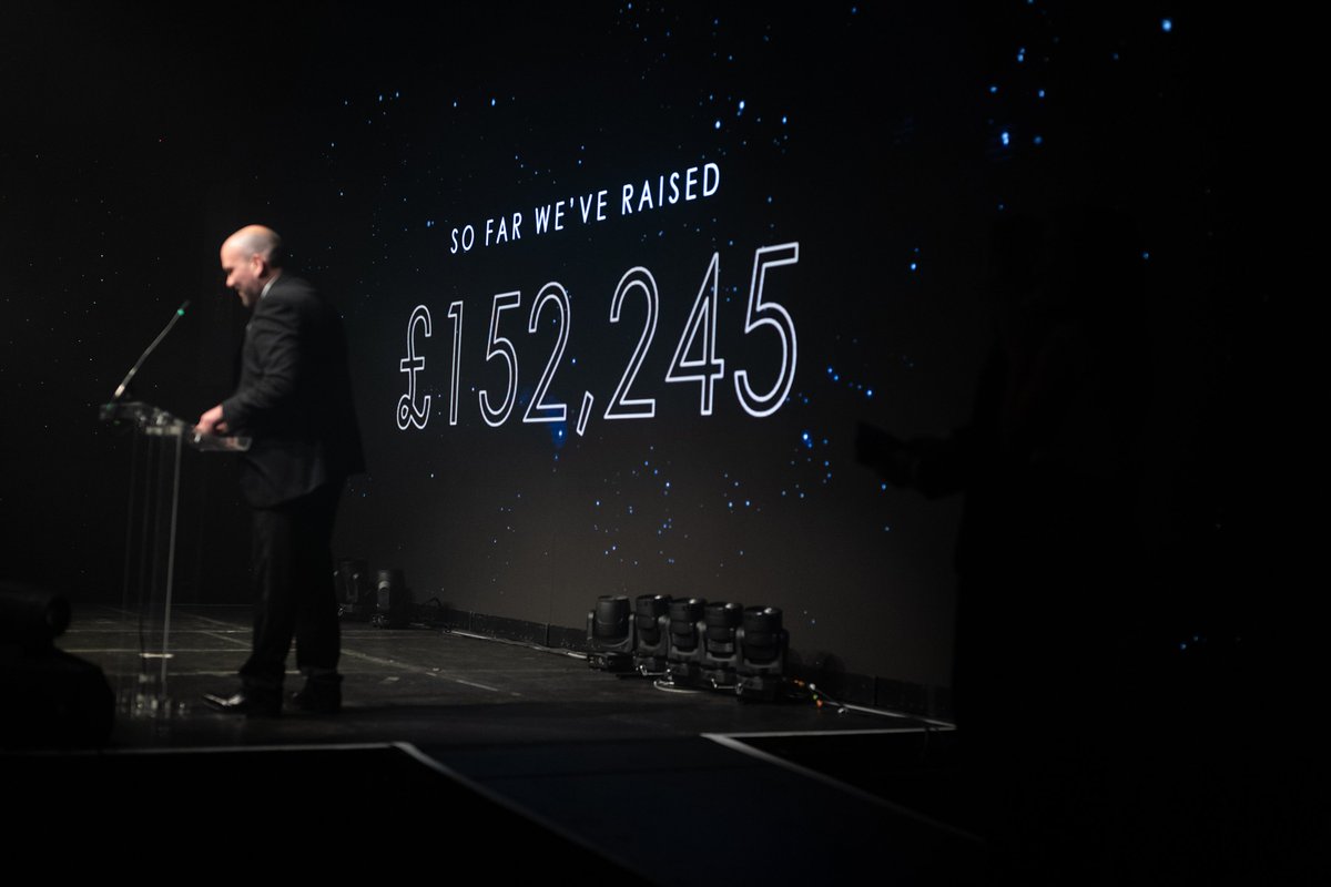 evoke_plc's tweet photo. We are proud to share that we raised £153,907 for the @mndassoc at our second evoke the stars charity gala! ✨We’ve renewed our partnership for two more years and set a bold £1M fundraising target. Huge thanks to everyone who supported this event: https://t.co/cW99ZKHzum https://t.co/Oo2oXKPPjp
