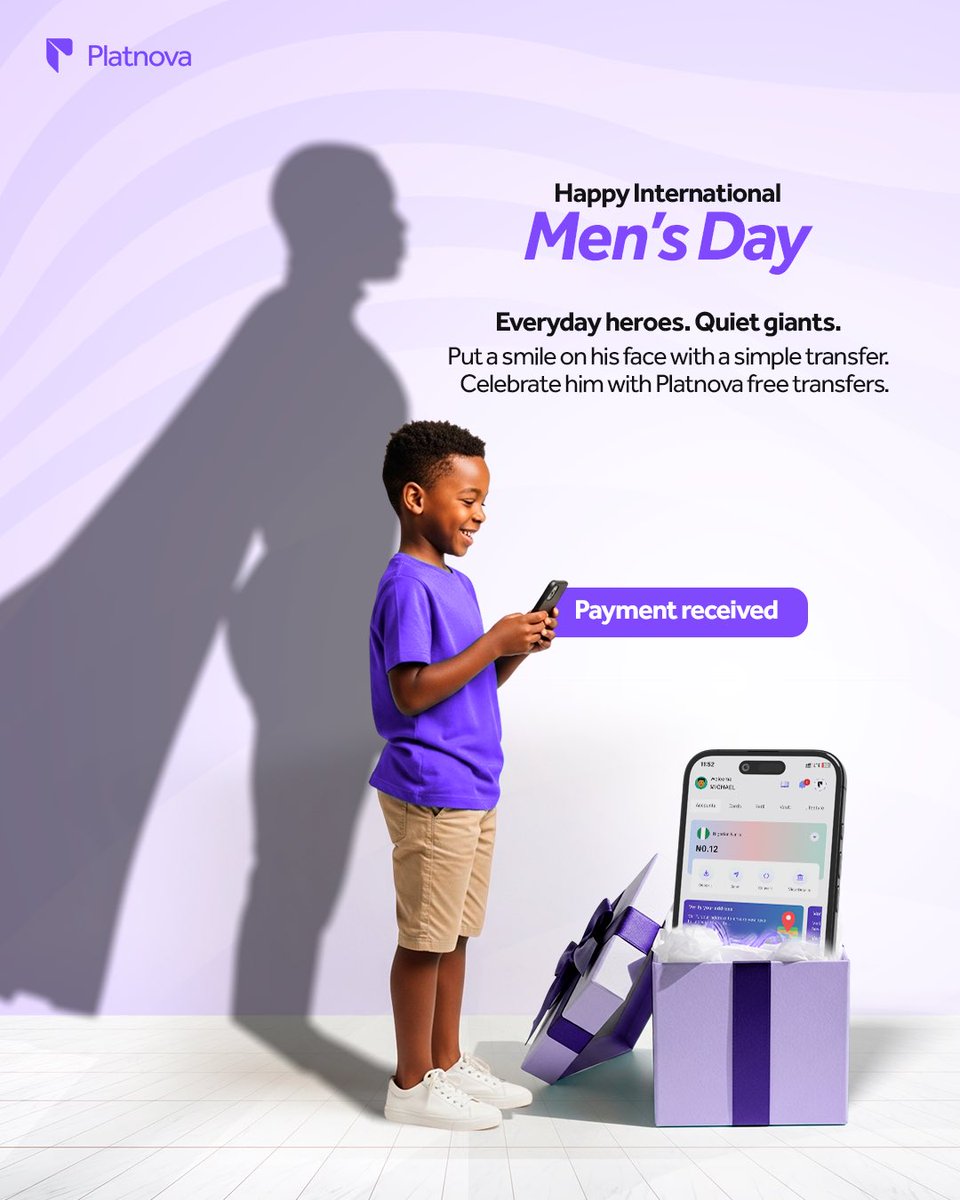 It was International Men’s Day yesterday.
How did you celebrate the men in your life?👀

Tell us.🫵🏽

#InternationalMensDay #Platnova