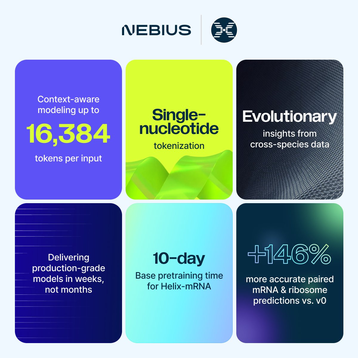 nebiusai's tweet image. Our customer @HelicalAI helps pharma and biotech companies reach scientific breakthroughs faster by scaling virtual experimentation. Read the full story: nebius.com/customer-stori…

By relying on Nebius’ purpose-built clusters with reliable connectivity and storage integration,…