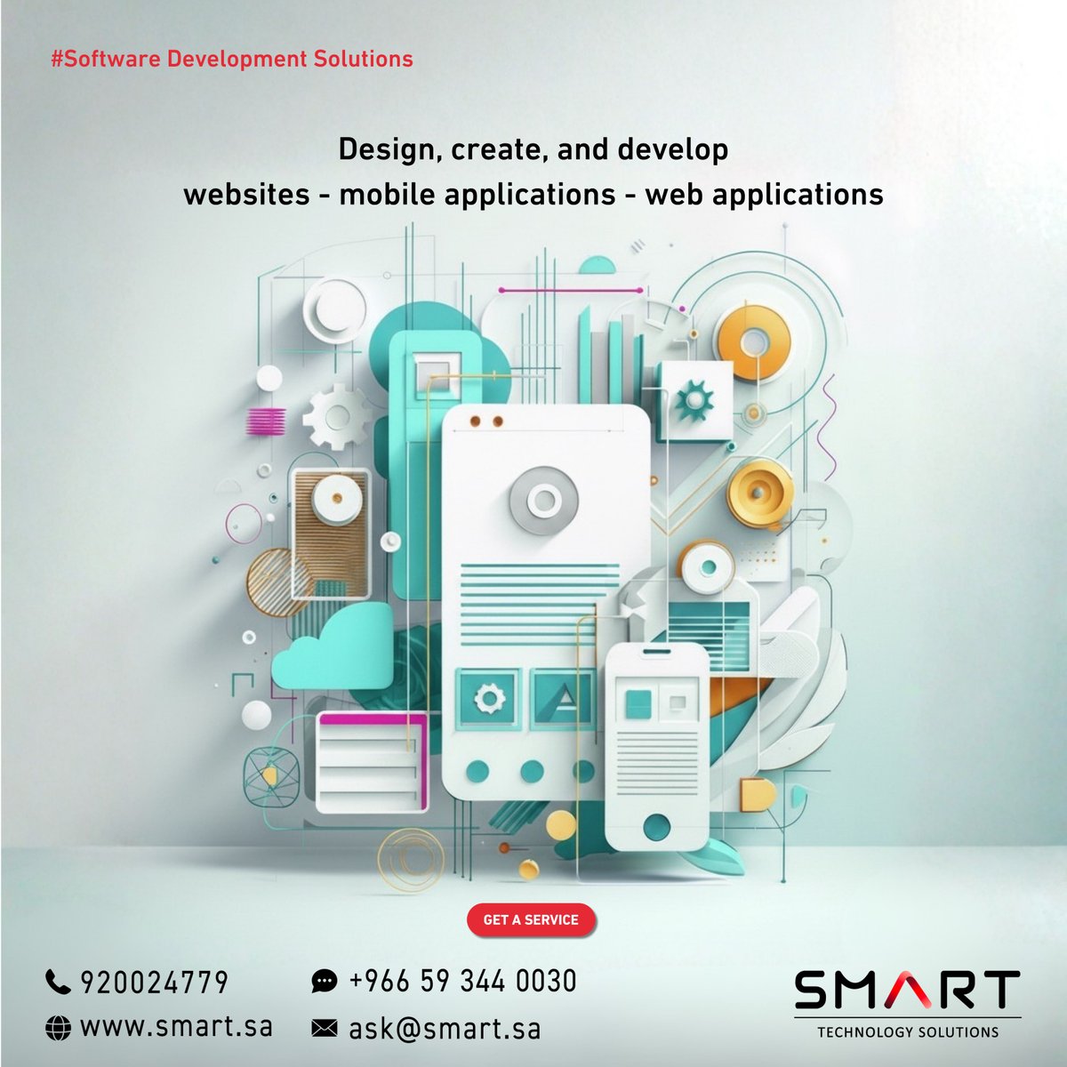 SmartTechSA's tweet image. حلول تطوير التطبيقات من شركة سمارت يساعدك باللي تحتاج. 
تواصل معنا عبر الواتس اب - الرابط في البايو 👆🏻

Software Development Solutions helps you with what you need. 
Contact us via WhatsApp - link in Bio👆🏻

#SMART #Software #app #حلول_تطوير_التطبيقات #سمارت