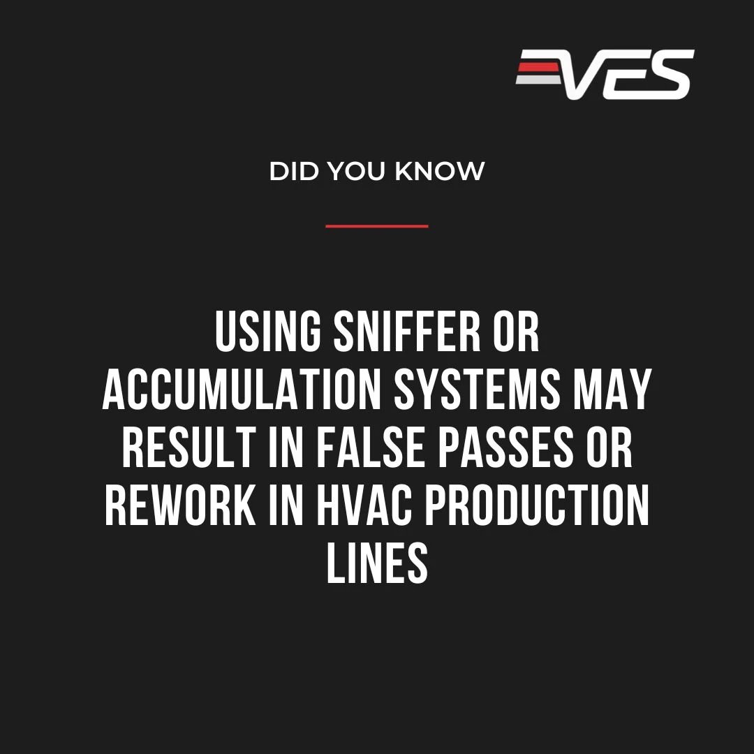 False passes can slow down even the best HVAC production lines. That's why more manufacturers are turning to VES SLEEK.

It delivers vacuum-grade helium leak testing in a compact, modular system, giving you reliable results.

Get in touch to learn more: vac-eng.com/contact-us/