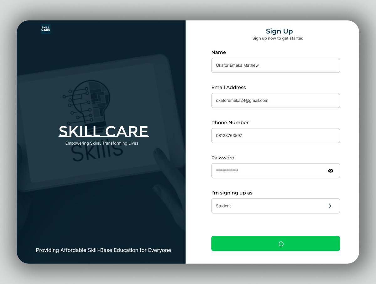 ChidiebereDiwe's tweet image. In today&apos;s digital age, a seamless sign in and sign up experience is crucial for any application or website. A well-designed interface can make all the difference in user engagement, conversion rates, and overall satisfaction.
