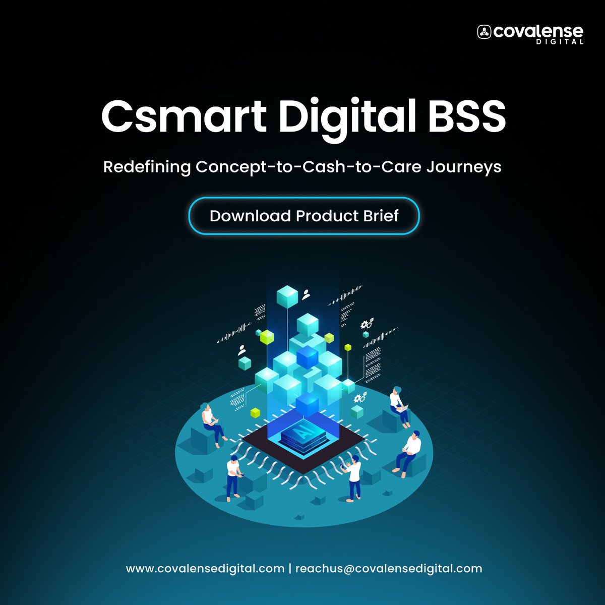 Covalensedigi's tweet image. Transform your #telco ops with #AgenticAI and cloud-native BSS! Csmart #DigitalBSS delivers full concept-to-cash-to-care automation through three powerful suites: Innovate, Activate, Operate.

Scale Faster. Reduce OPEX. Elevate CX.

Download Product Brief: bit.ly/4p9rzGJ