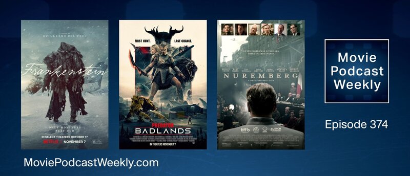 MovieCastWeekly's tweet image. LISTEN!  Movie Podcast Weekly Ep. 374: #Frankenstein (2025), Predator: Badlands (2025), Nuremberg (2025)  tinyurl.com/3vc6v438  -J  @slickgit